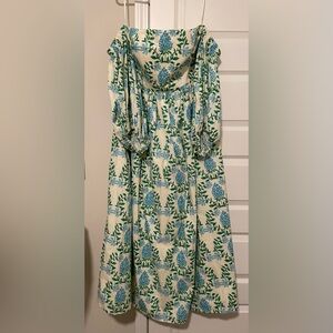 Anthropologie - Let Me Be long sleeve printed midi dress